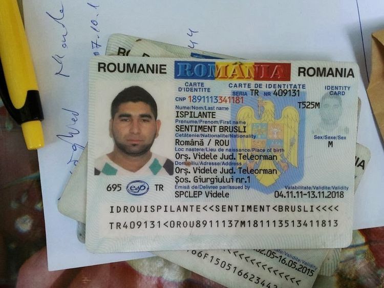 buy real identity card Romania